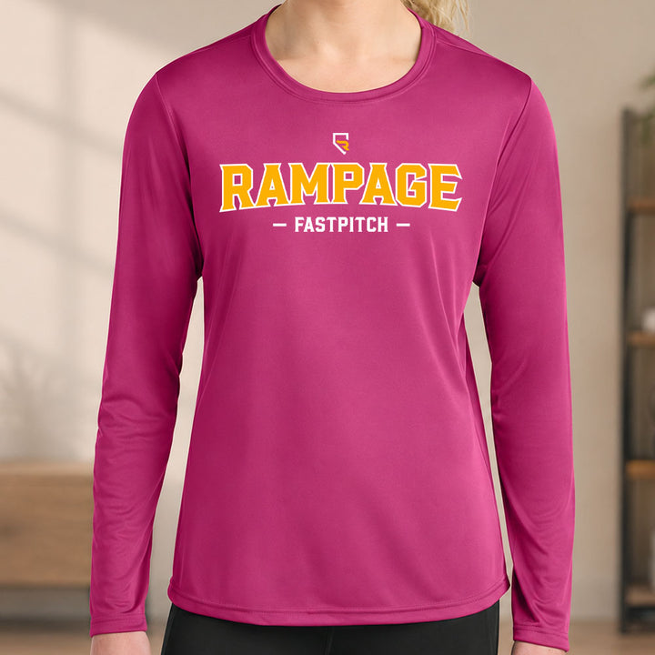 Ladies Performance Long Sleeve Shirt