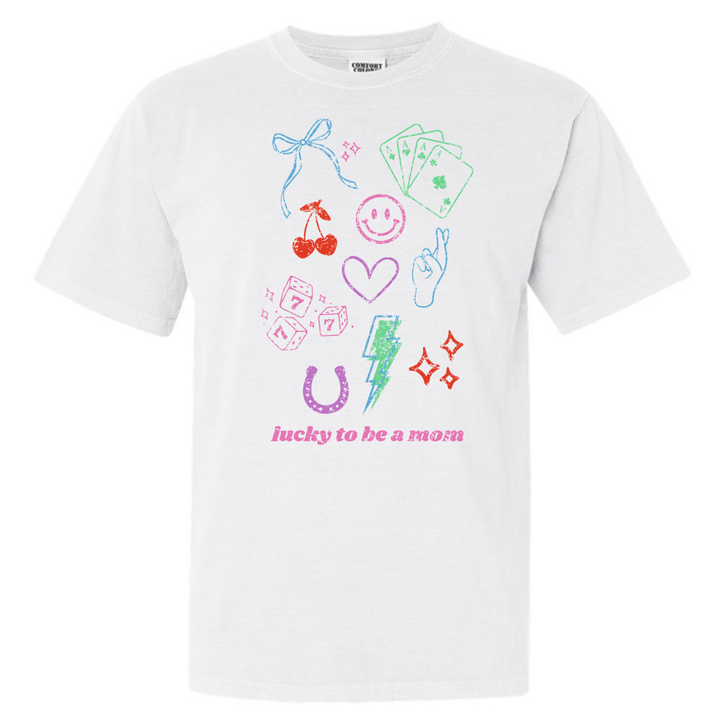 ‘Lucky Mom Dopamine Doodles' T-Shirt