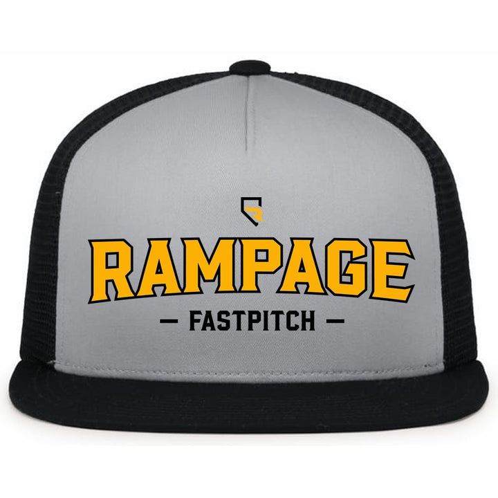 Rampage Digisoft Logo - Trucker Snapback Cap - POD