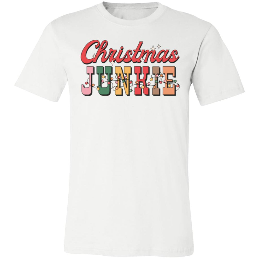 T-Shirts - Christmas Junkie - Unisex Short-Sleeve T-Shirt